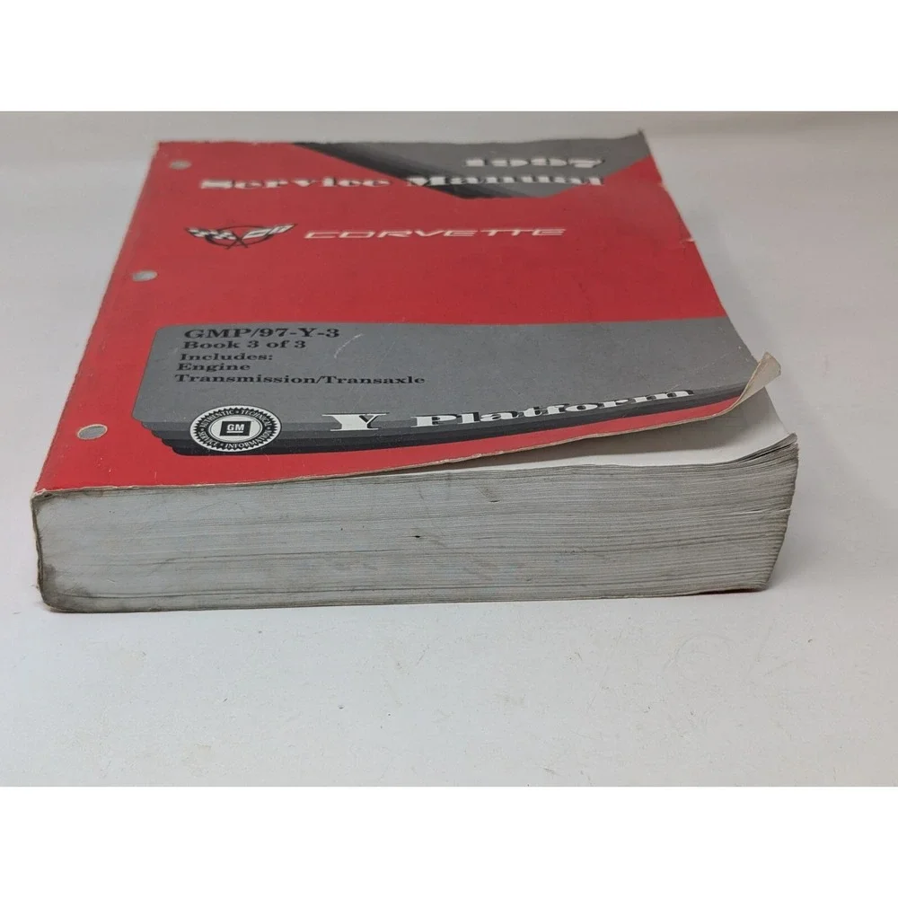 1997 Chevrolet Corvette Service Manual GMP/97-Y-3 Book 3 Engine Transmission VTG